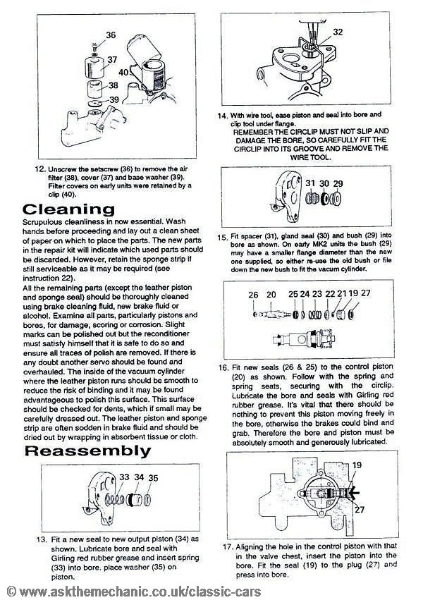 3 Servo Repair Instructions